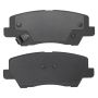MPA 1001-1659M Quality-Built Premium Semi-Metallic Brake Pads w/ Hardware