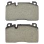MPA 1001-1663C Quality-Built Premium Ceramic Brake Pads w/ Hardware