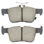 MPA 1001-1665C Quality-Built Premium Ceramic Brake Pads w/ Hardware