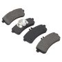 MPA 1001-1669M Quality-Built Premium Semi-Metallic Brake Pads
