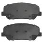 MPA 1001-1675C Quality-Built Premium Ceramic Brake Pads w/ Hardware