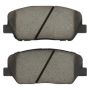MPA 1001-1675C Quality-Built Premium Ceramic Brake Pads w/ Hardware
