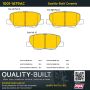 MPA 1001-1679AC Quality-Built Premium Ceramic Brake Pads
