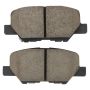MPA 1001-1679M Quality-Built Premium Semi-Metallic Brake Pads w/ Hardware