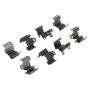 MPA 1001-1680M Quality-Built Premium Semi-Metallic Brake Pads w/ Hardware