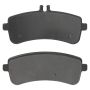 MPA 1001-1681M Quality-Built Premium Semi-Metallic Brake Pads
