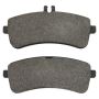 MPA 1001-1681M Quality-Built Premium Semi-Metallic Brake Pads