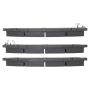 MPA 1001-1683C Quality-Built Premium Ceramic Brake Pads w/ Hardware