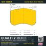 MPA 1001-1688M Quality-Built Premium Semi-Metallic Brake Pads w/ Hardware