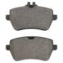 MPA 1001-1689M Quality-Built Premium Semi-Metallic Brake Pads