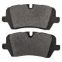MPA 1001-1692M Quality-Built Premium Semi-Metallic Brake Pads w/ Hardware