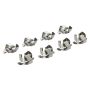 MPA 1001-1692M Quality-Built Premium Semi-Metallic Brake Pads w/ Hardware