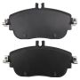 MPA 1001-1694M Quality-Built Premium Semi-Metallic Brake Pads w/ Hardware