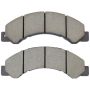 MPA 1001-1695C Quality-Built Premium Ceramic Brake Pads w/ Hardware