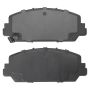 MPA 1001-1697C Quality-Built Premium Ceramic Brake Pads w/ Hardware
