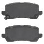 MPA 1001-1698C Quality-Built Premium Ceramic Brake Pads w/ Hardware