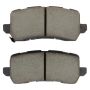 MPA 1001-1698C Quality-Built Premium Ceramic Brake Pads w/ Hardware