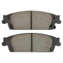 MPA 1001-1707C Quality-Built Premium Ceramic Brake Pads w/ Hardware