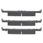 MPA 1001-1707C Quality-Built Premium Ceramic Brake Pads w/ Hardware