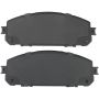 MPA 1001-1709C Quality-Built Premium Ceramic Brake Pads w/ Hardware