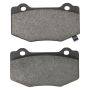 MPA 1001-1718M Quality-Built Premium Semi-Metallic Brake Pads w/ Hardware