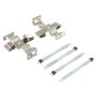 MPA 1001-1718M Quality-Built Premium Semi-Metallic Brake Pads w/ Hardware