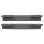 MPA 1001-1718M Quality-Built Premium Semi-Metallic Brake Pads w/ Hardware