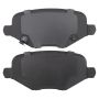 MPA 1001-1719C Quality-Built Premium Ceramic Brake Pads w/ Hardware