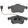 MPA 1001-1721AC Quality-Built Premium Ceramic Brake Pads w/ Hardware