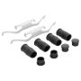 MPA 1001-1721AC Quality-Built Premium Ceramic Brake Pads w/ Hardware