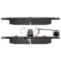 MPA 1001-1721AC Quality-Built Premium Ceramic Brake Pads w/ Hardware