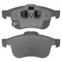 MPA 1001-1721C Quality-Built Premium Ceramic Brake Pads w/ Hardware