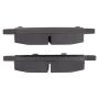 MPA 1001-1722C Quality-Built Premium Ceramic Brake Pads w/ Hardware