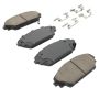 MPA 1001-1728C Quality-Built Premium Ceramic Brake Pads w/ Hardware