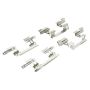MPA 1001-1728C Quality-Built Premium Ceramic Brake Pads w/ Hardware