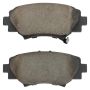 MPA 1001-1729C Quality-Built Premium Ceramic Brake Pads w/ Hardware
