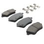 MPA 1001-1730M Quality-Built Premium Semi-Metallic Brake Pads w/ Hardware
