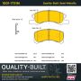 MPA 1001-1731M Quality-Built Premium Semi-Metallic Brake Pads w/ Hardware
