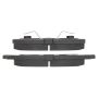 MPA 1001-1731M Quality-Built Premium Semi-Metallic Brake Pads w/ Hardware