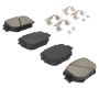 MPA 1001-1733C Quality-Built Premium Ceramic Brake Pads w/ Hardware