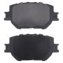 MPA 1001-1733C Quality-Built Premium Ceramic Brake Pads w/ Hardware
