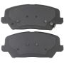 MPA 1001-1735C Quality-Built Premium Ceramic Brake Pads w/ Hardware
