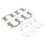 MPA 1001-1736C Quality-Built Premium Ceramic Brake Pads w/ Hardware