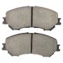 MPA 1001-1737C Quality-Built Premium Ceramic Brake Pads w/ Hardware