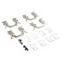 MPA 1001-1737C Quality-Built Premium Ceramic Brake Pads w/ Hardware