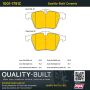 MPA 1001-1751C Quality-Built Premium Ceramic Brake Pads