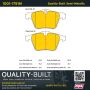 MPA 1001-1751M Quality-Built Premium Semi-Metallic Brake Pads