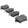 MPA 1001-1753M Quality-Built Premium Semi-Metallic Brake Pads