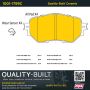 MPA 1001-1759C Quality-Built Premium Ceramic Brake Pads w/ Hardware