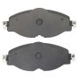 MPA 1001-1760M Quality-Built Premium Semi-Metallic Brake Pads